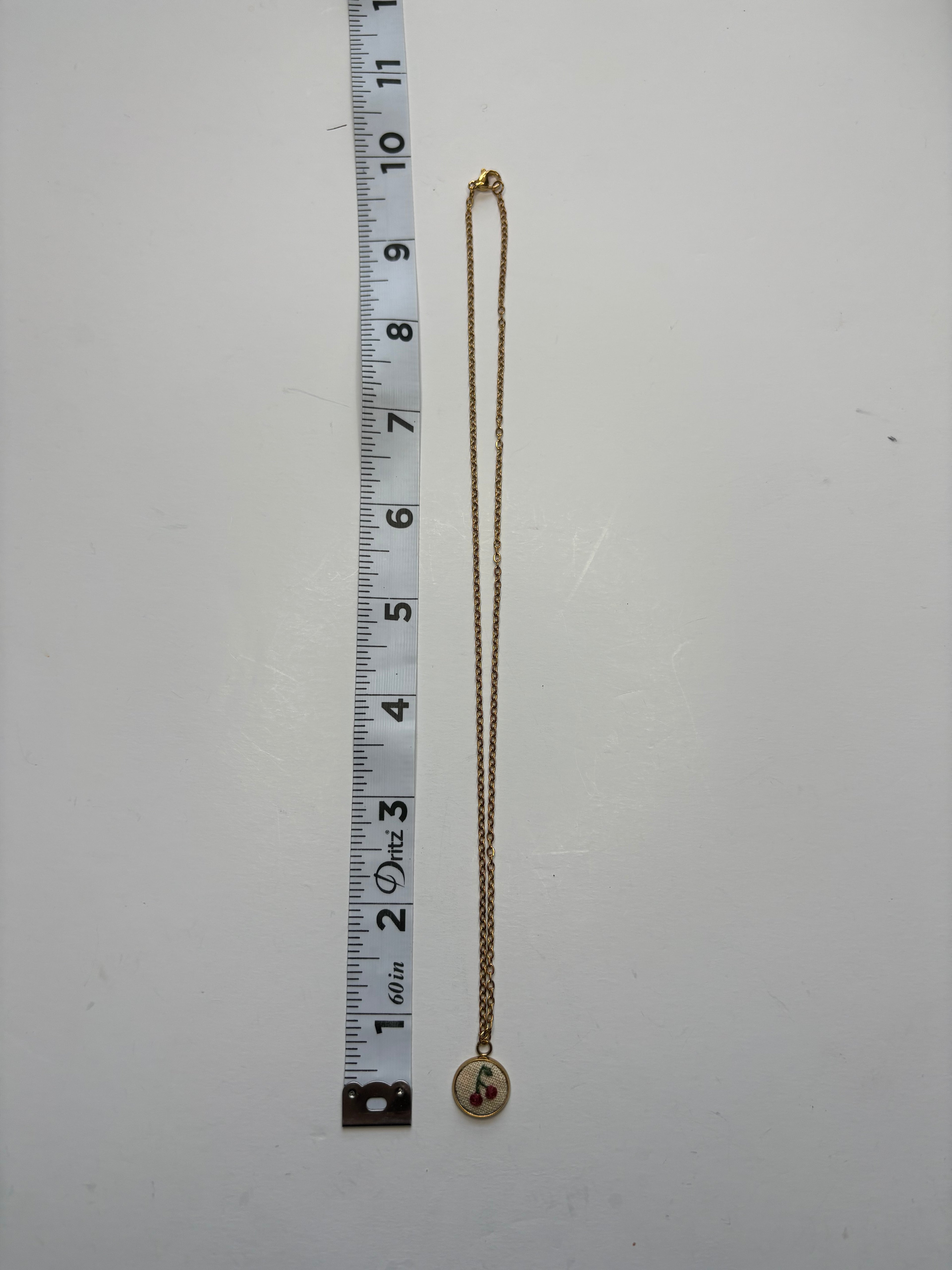 Cherry Pendant Necklace